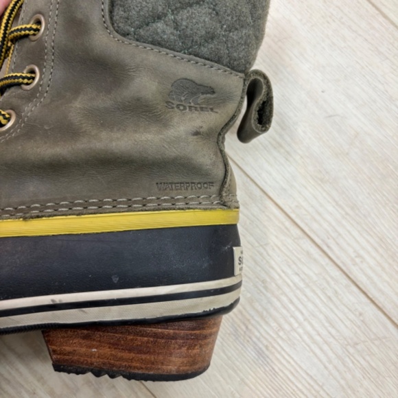 Sorel Slimpack II Lace Up Duck Boot 8 Fisherman Gorpcore Waterproof Snow Rain - Picture 6 of 10